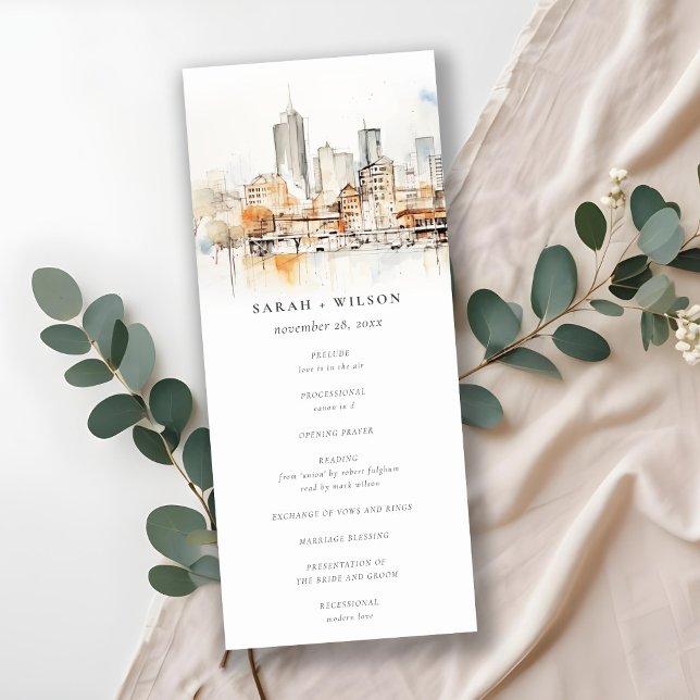 Programa de bodas paisajísticas de la moda Atlanta (Subido por el creador)