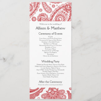 Programa de Bodas Paisley en India