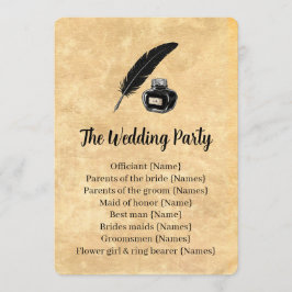 Programa de Bodas Pluma Gótica