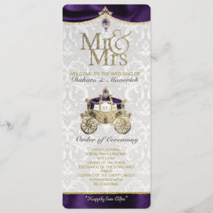 Programa de Bodas Royal Fairytale