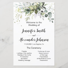 Programa de bodas verdes