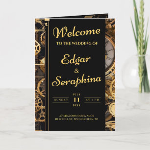 Programa de Bodas Vintage de Steampunk Extravaganz