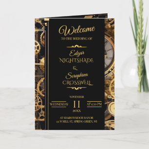 Programa de Bodas Vintage de Steampunk Extravaganz