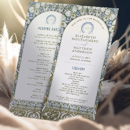 Programa de Bodas Vintage inspirado en el Art Nouv