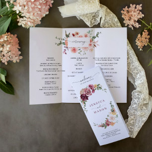Programa de Boho Triple Boda en el País