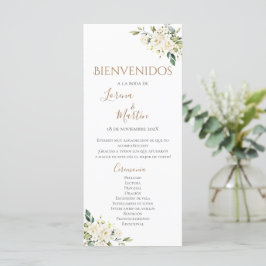 Programa de Boho Wedding de España