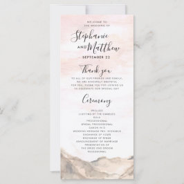 Programa de casamiento acuático de montaña simple 