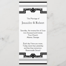 Programa de casamiento de cuadros en blanco negro