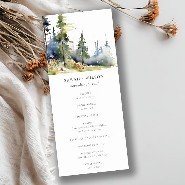 Programa de casamiento de paisajes de bosques de p (Subido por el creador)