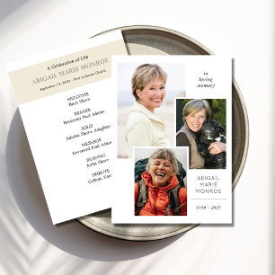 Programa de Celebración de la Vida con Fotografías