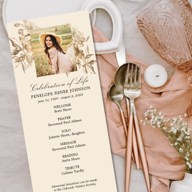 Programa de celebración de la vida de las flores d (Subido por el creador)