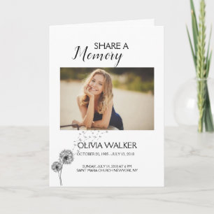 Programa de celebración de la vida funeraria