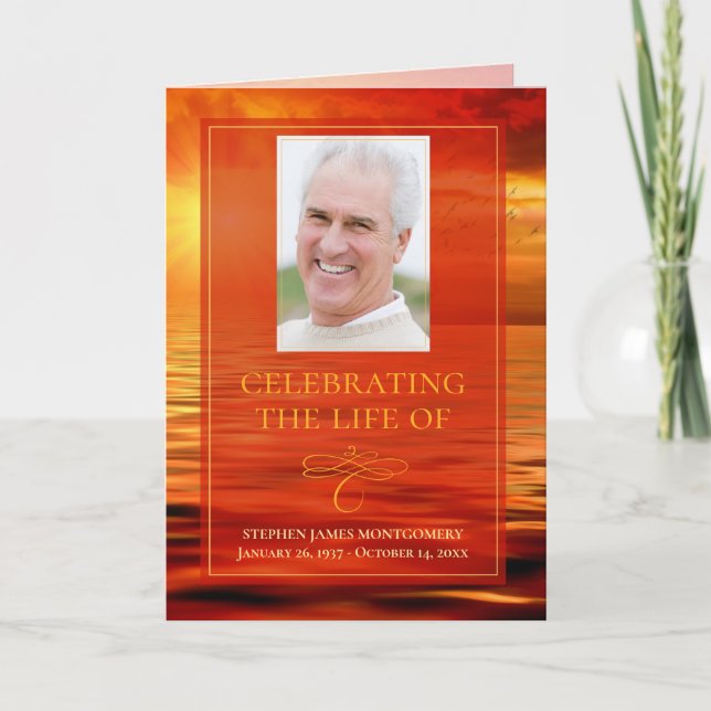 Programa de Celebración de la Vida Horizonte Océan (Anverso)