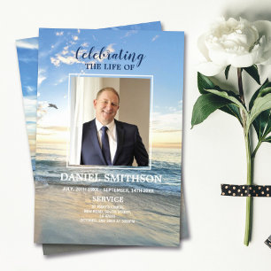 Programa de Celebración de Servicio Funeral en la 