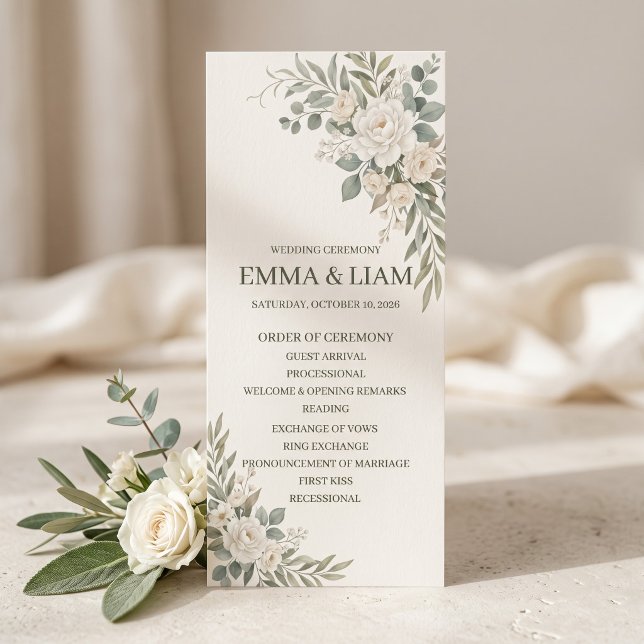 Programa de Ceremonia de Boda Botánico Verde Salvi (Subido por el creador)
