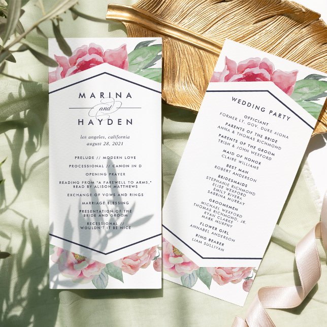 Programa de Ceremonia de Bodas Antiguos (Subido por el creador)