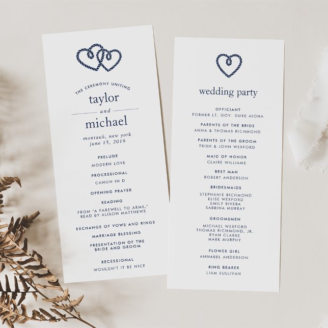 Programa de Ceremonia de Bodas de Corazones Conoci (Subido por el creador)