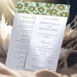 Programa de Ceremonia de Bodas Inspirado en la Nat