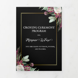 Programa de Ceremonia de Cronización de Bloom Oscu