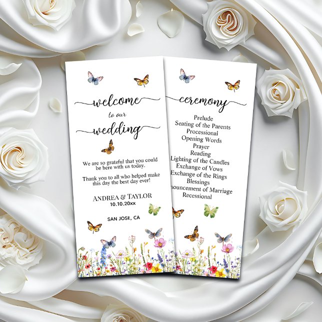 Programa de Ceremonia de Flores Silvestres Maripos (Subido por el creador)