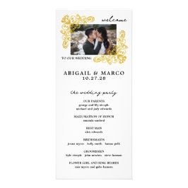 Programa de Ceremonia de Oro Vintage