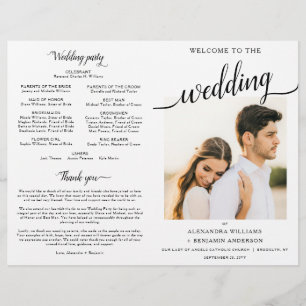 Programa de Ceremonia Masiva de la Boda Católica A
