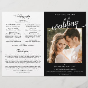 Programa de Ceremonia Masiva de la Boda Católica A