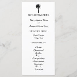Programa de ceremonias de boda en la playa blanca 