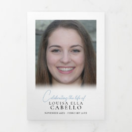 Programa de conmemoración de los funerales: fotos