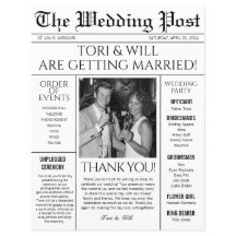 Programa de correo boda