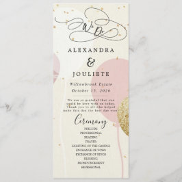 Programa de escritura a mano simple y moderna Boda