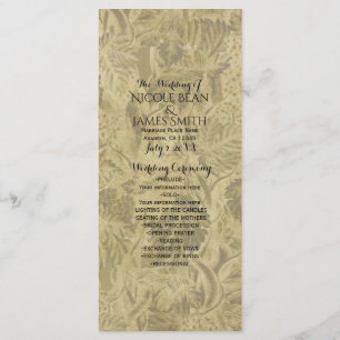 Programa de Eventos de Boda Elegante Viñedo de Uva