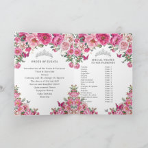 Programa de Eventos de Iglesia para Quinceañera Pa