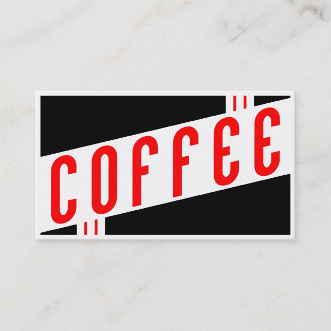 programa de fidelización al café retro (Anverso)