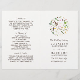 Programa de Flor Silvestre Botánica Sencilla