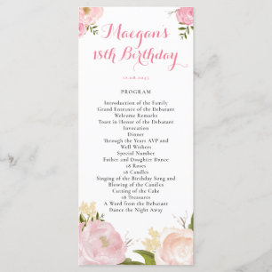 Programa de Flores de Agua Romántica - PERSONALIZA