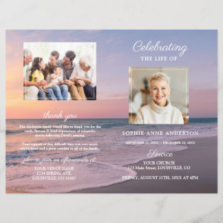 Programa de fotografía de servicio de funerales Oc