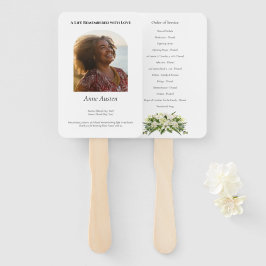 Programa de Funeral Abanico Espiritual y Consolado