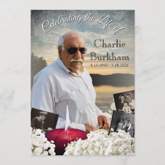 Programa de Funeral Personalizado Obituario Servic