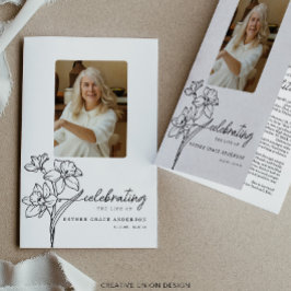 Programa de funerales de flor en el mes de nacimie