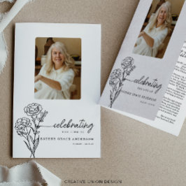 Programa de funerales de flor en el mes de nacimie