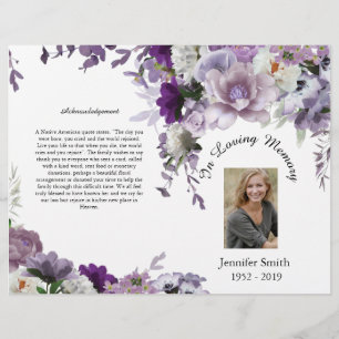 Programa de funerales de flores de lavanda de biof