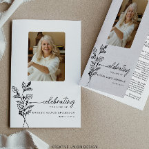 Programa de funerales Flower Flower Flower Month d