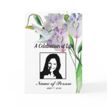 Programa de funerales Hummingbird e Iris