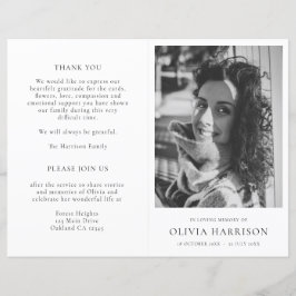 Programa de Funerales Mínimo de Orden de Servicio 