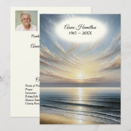 Programa de funerales Ocean Sunrise
