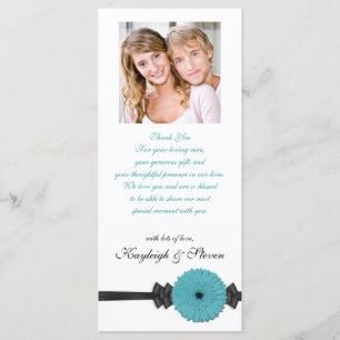 Programa de la boda de la margarita de Gerber