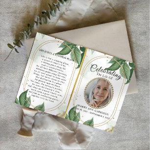 Programa de la Celebración de la Vida del Foliage