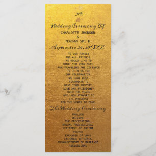 Programa de la fiesta de bodas de Black Golden Kra