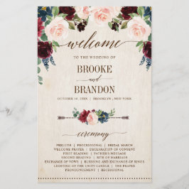 Programa de la Marina de Borgoña para el país flor